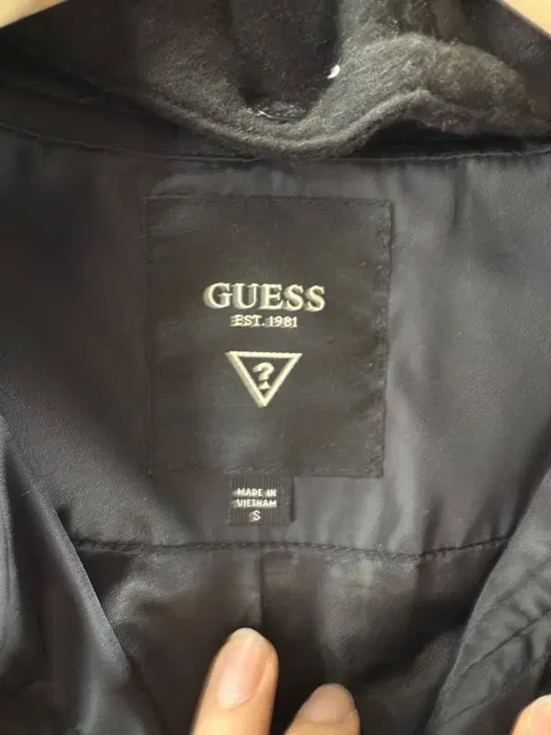 [ GUESS ] 게스 롱 후드 집업 [ SIZE: S ] 상품이미지4