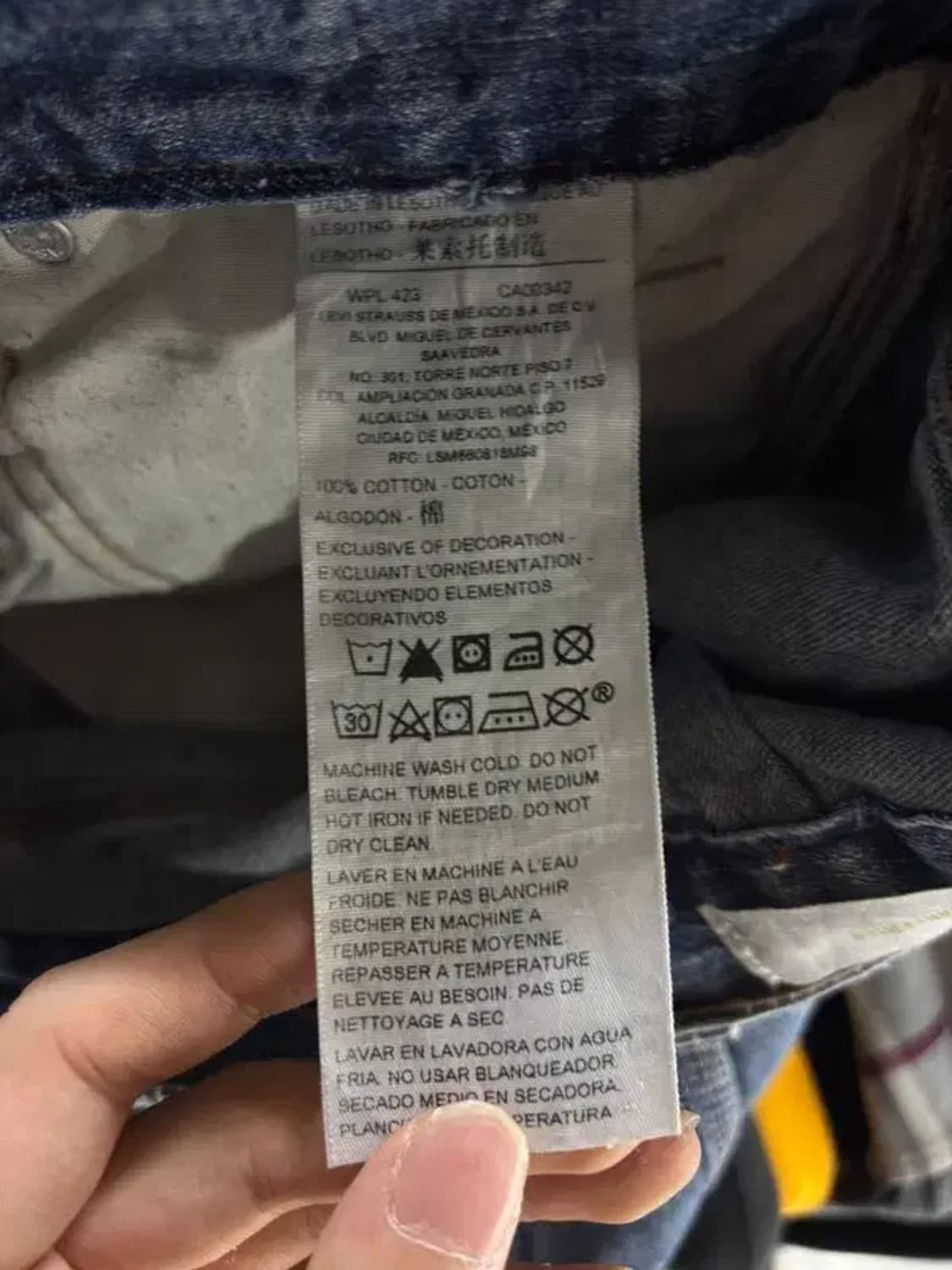 [ LEVI'S ] 리바이스 카펜더 청바지 [ SIZE: 32 ] 상품이미지9