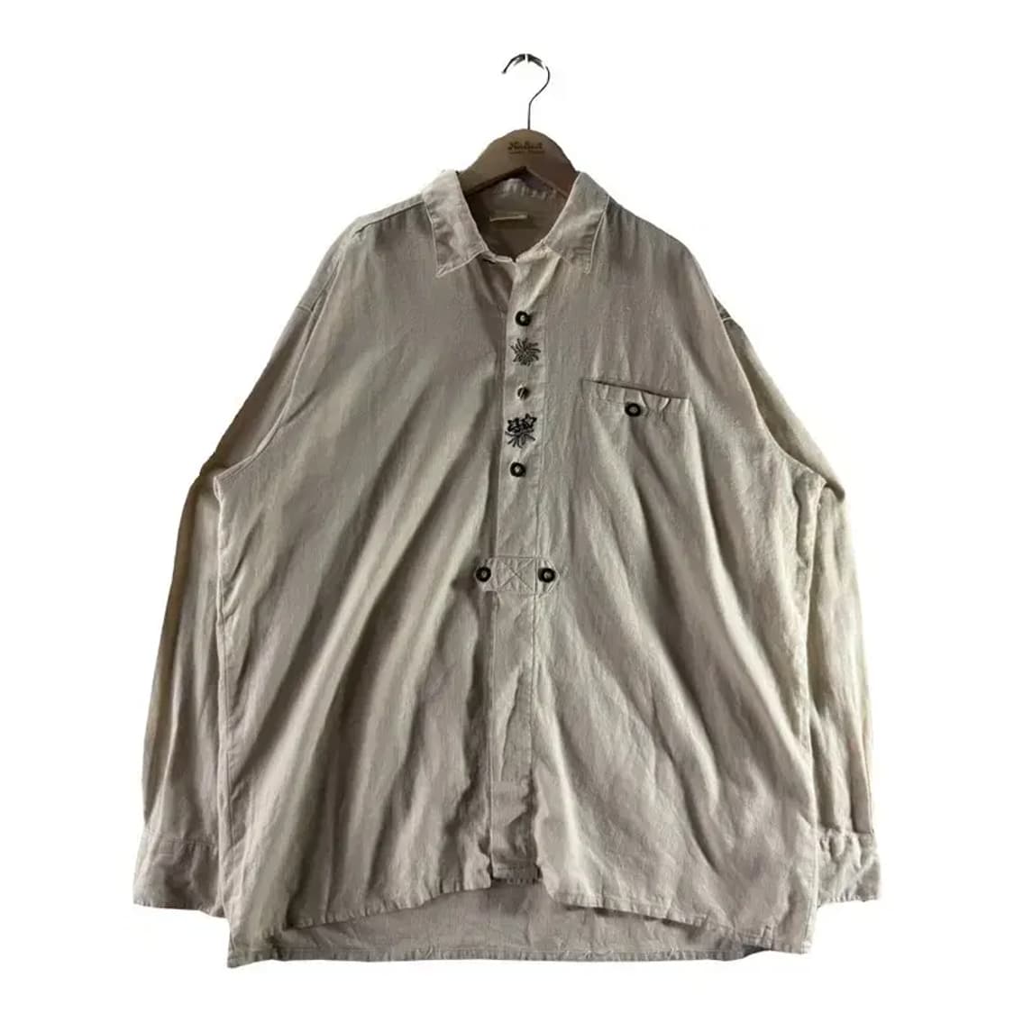 빈티지 자수 아메카지 셔츠 [ SIZE: XXL] 상품이미지1