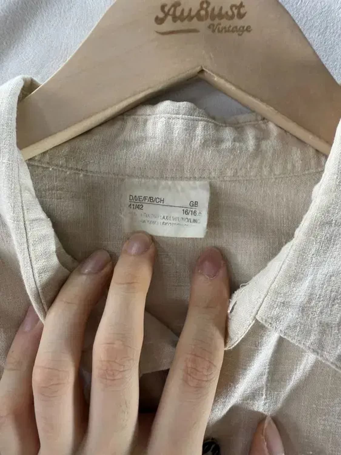 빈티지 자수 아메카지 셔츠 [ SIZE: XXL] 상품이미지8