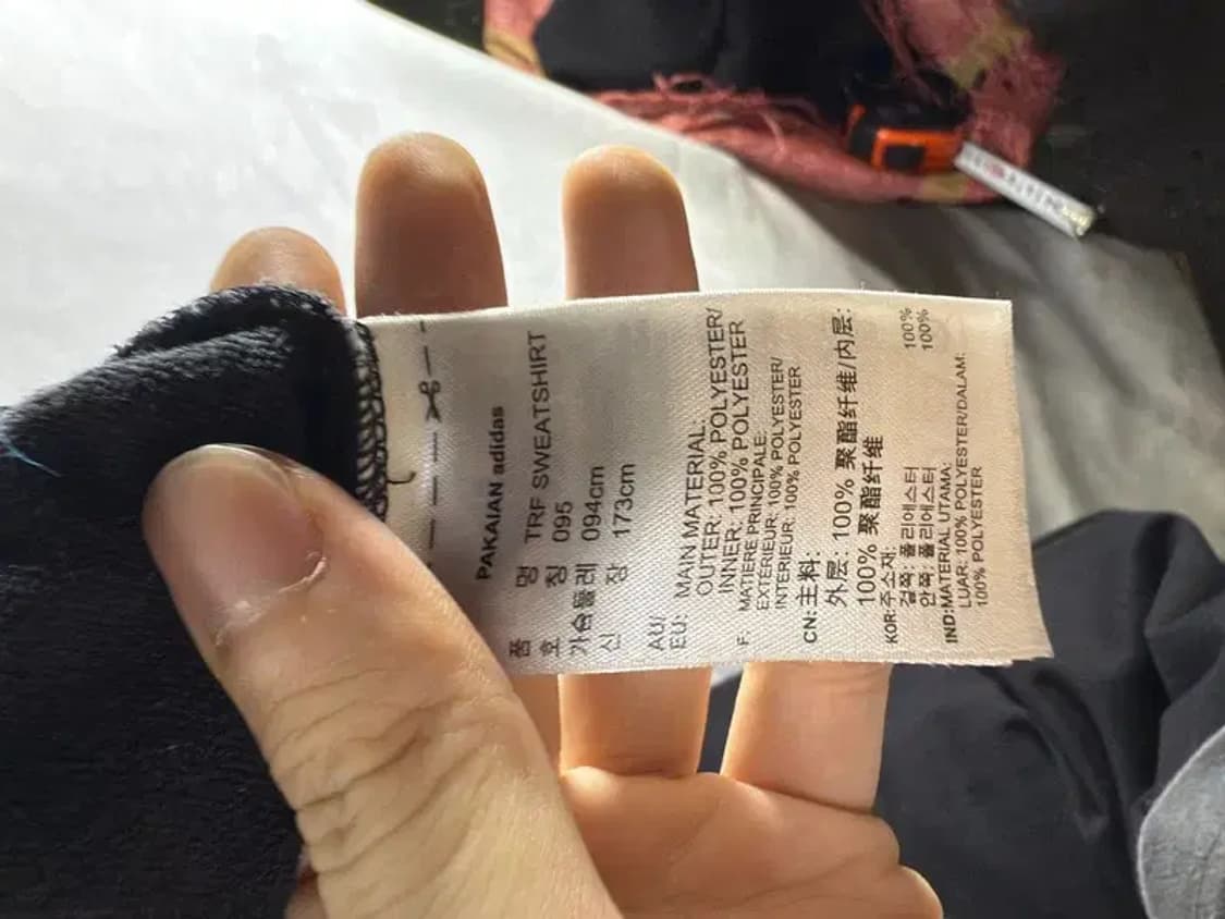 [ ADIDAS ] 아디다스 플라워 프린팅 맨투맨 [ SIZE: 95 ] 상품이미지7