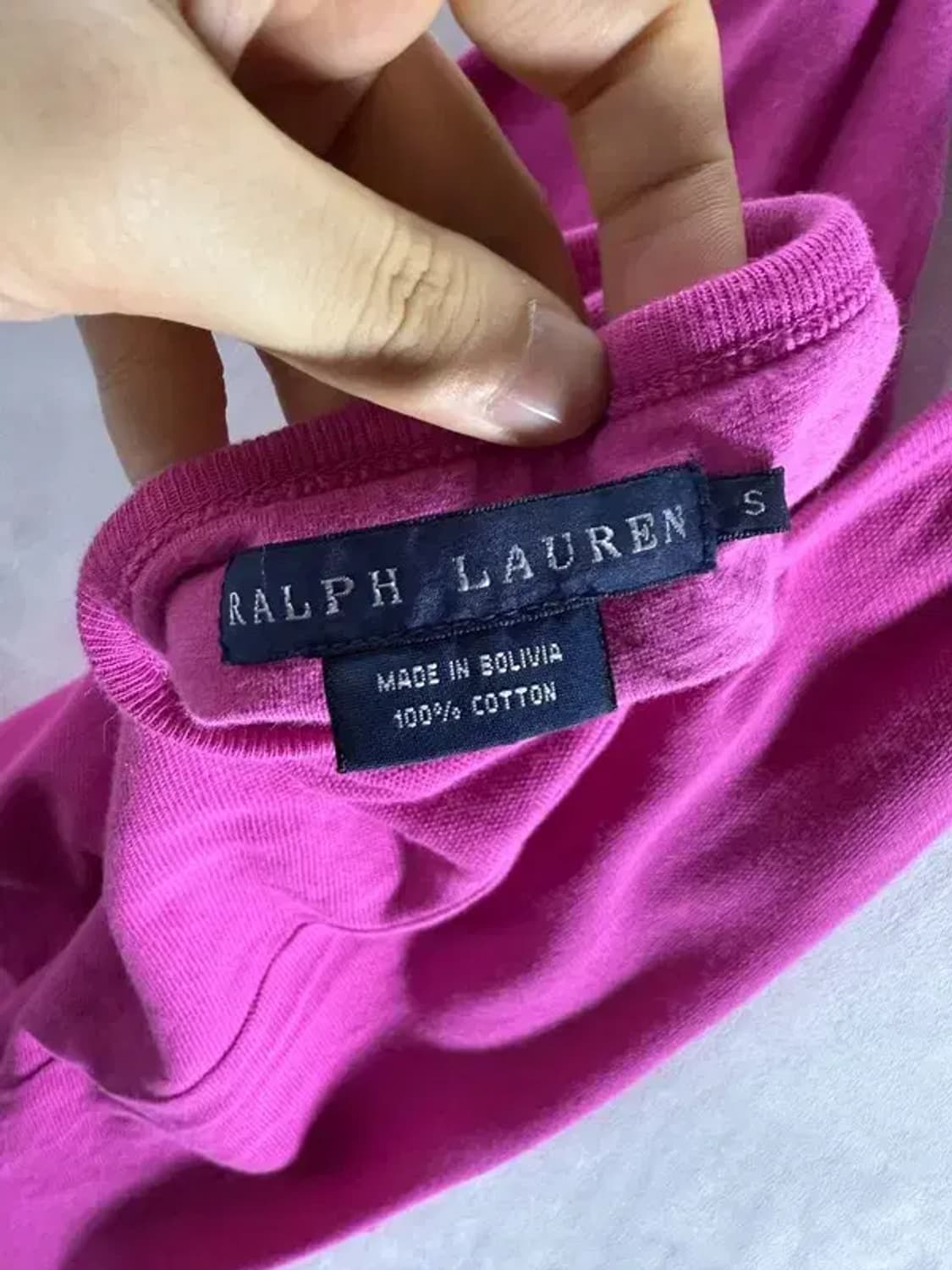 [ RALPH LAUREN ] 폴로 홀터넥 카라티 [ SIZE: S ] 상품이미지5