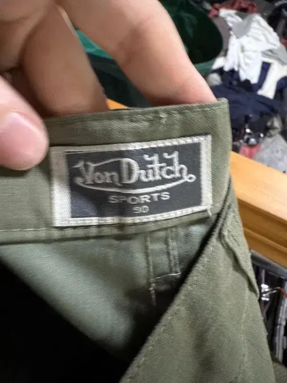 [ VON DUTCH ] 본더치 카키 바지 [ SIZE: 30 ] 상품이미지4