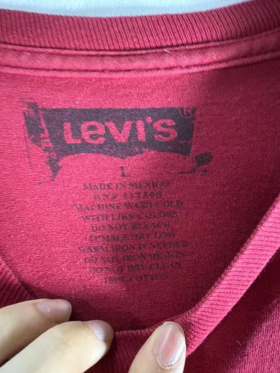 [ LEVI'S ] 리바이스 프린팅 반팔 티 [ SIZE: L ] 상품이미지5