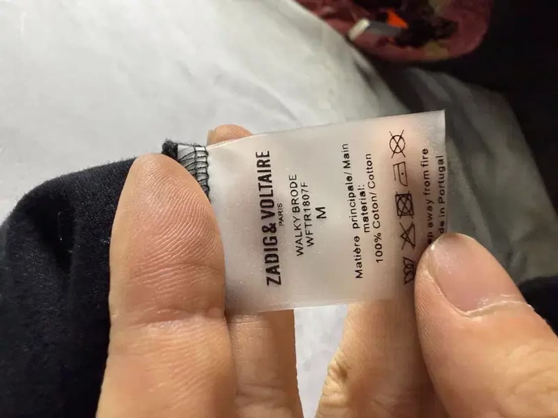 쟈딕앤볼테르 반팔 티 [ SIZE: M ] 상품이미지7