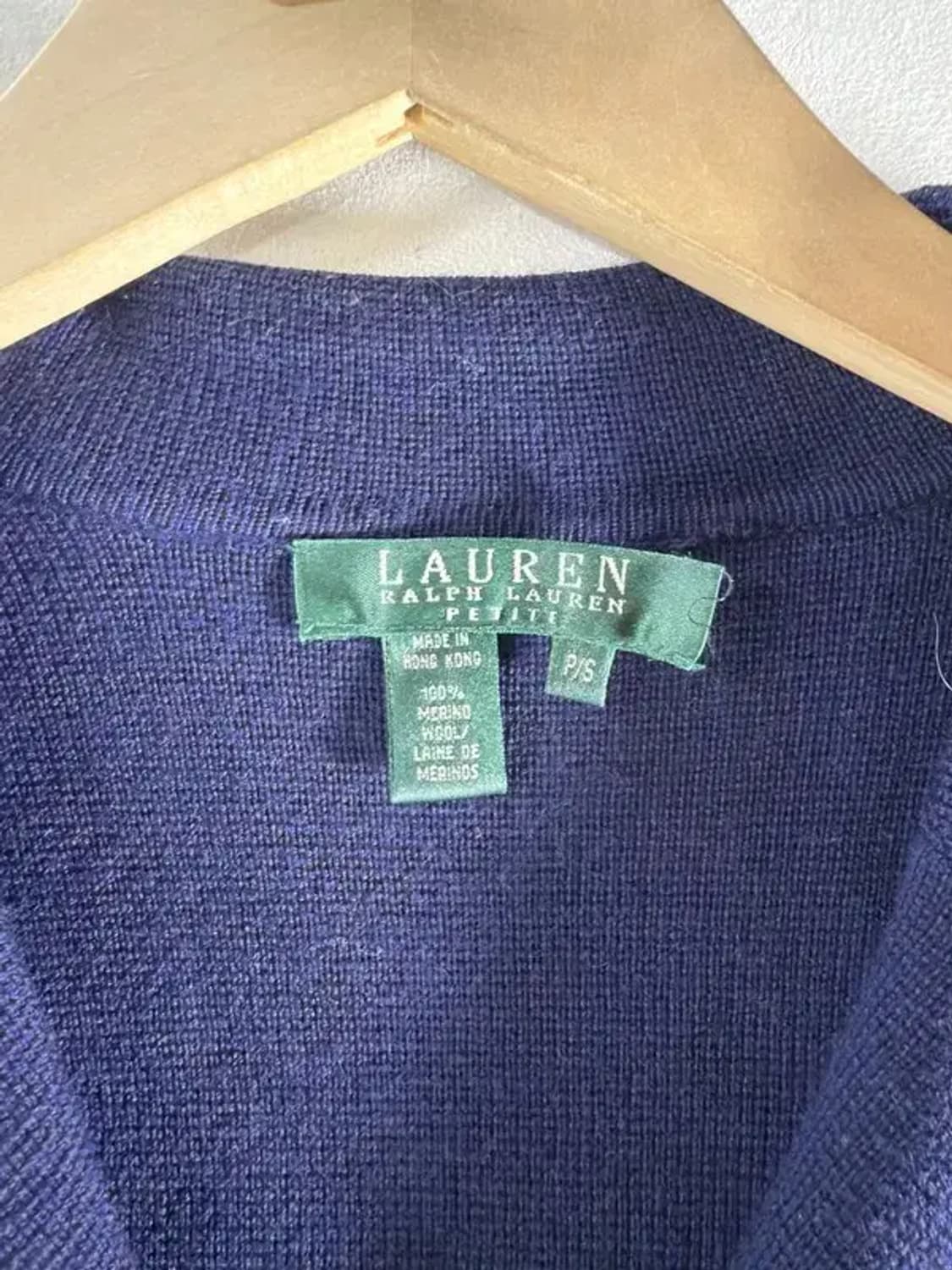 [ RALPH LAUREN ] 폴로 가디건 [ SIZE: P/S ] 상품이미지4