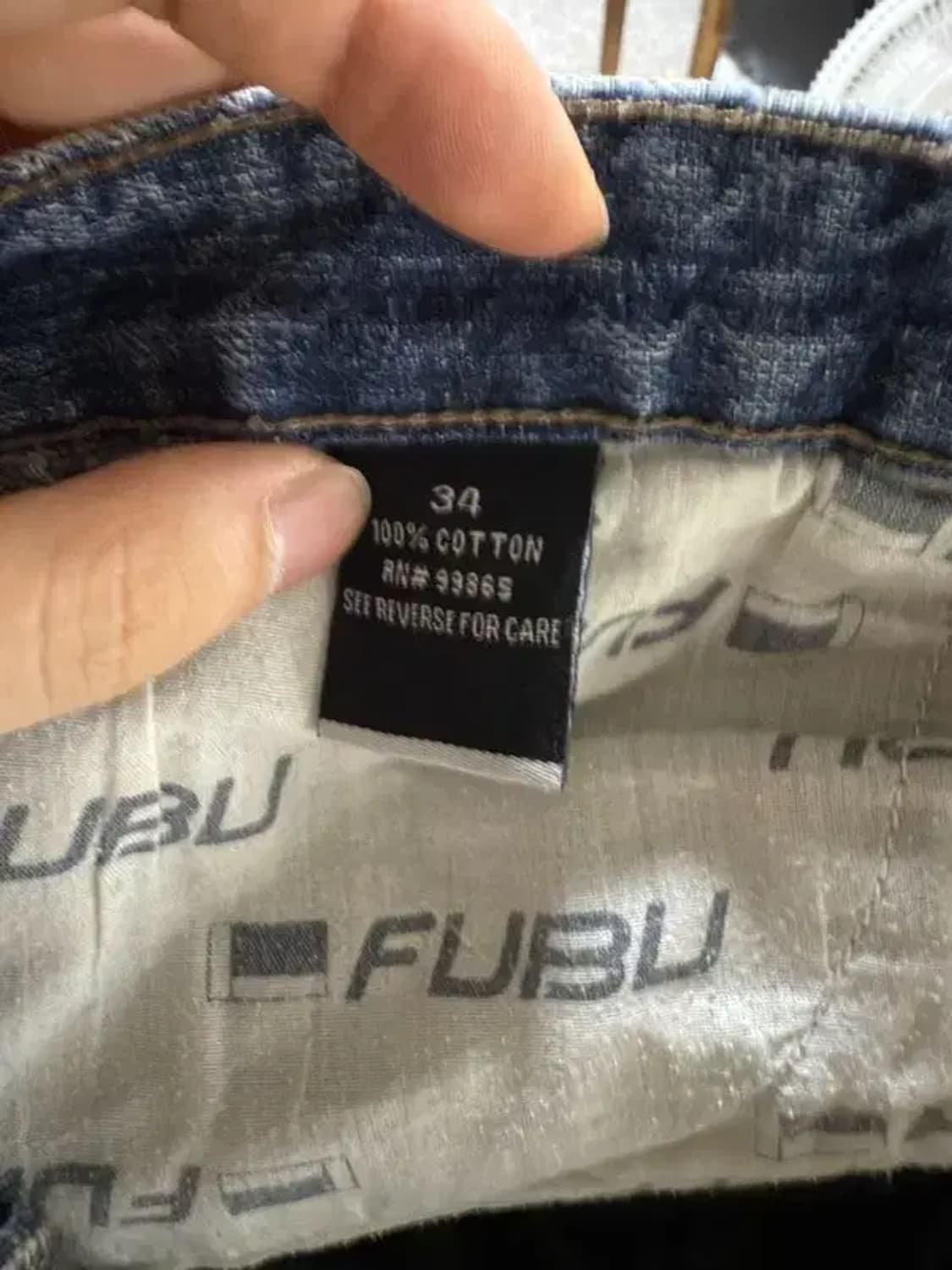 [ FUBU ] 후부 청바지 [ SIZE: 34 ] 상품이미지7