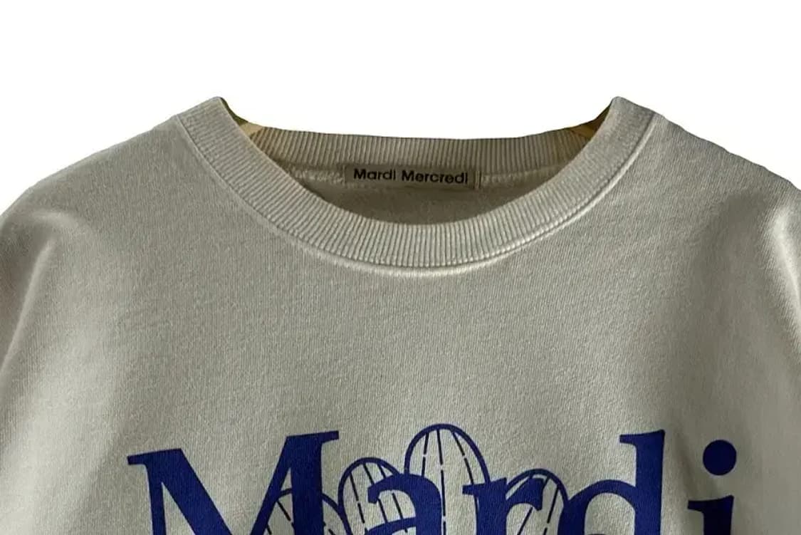 마르디메크르디 프린팅 맨투맨 [ SIZE: M ] 상품이미지3