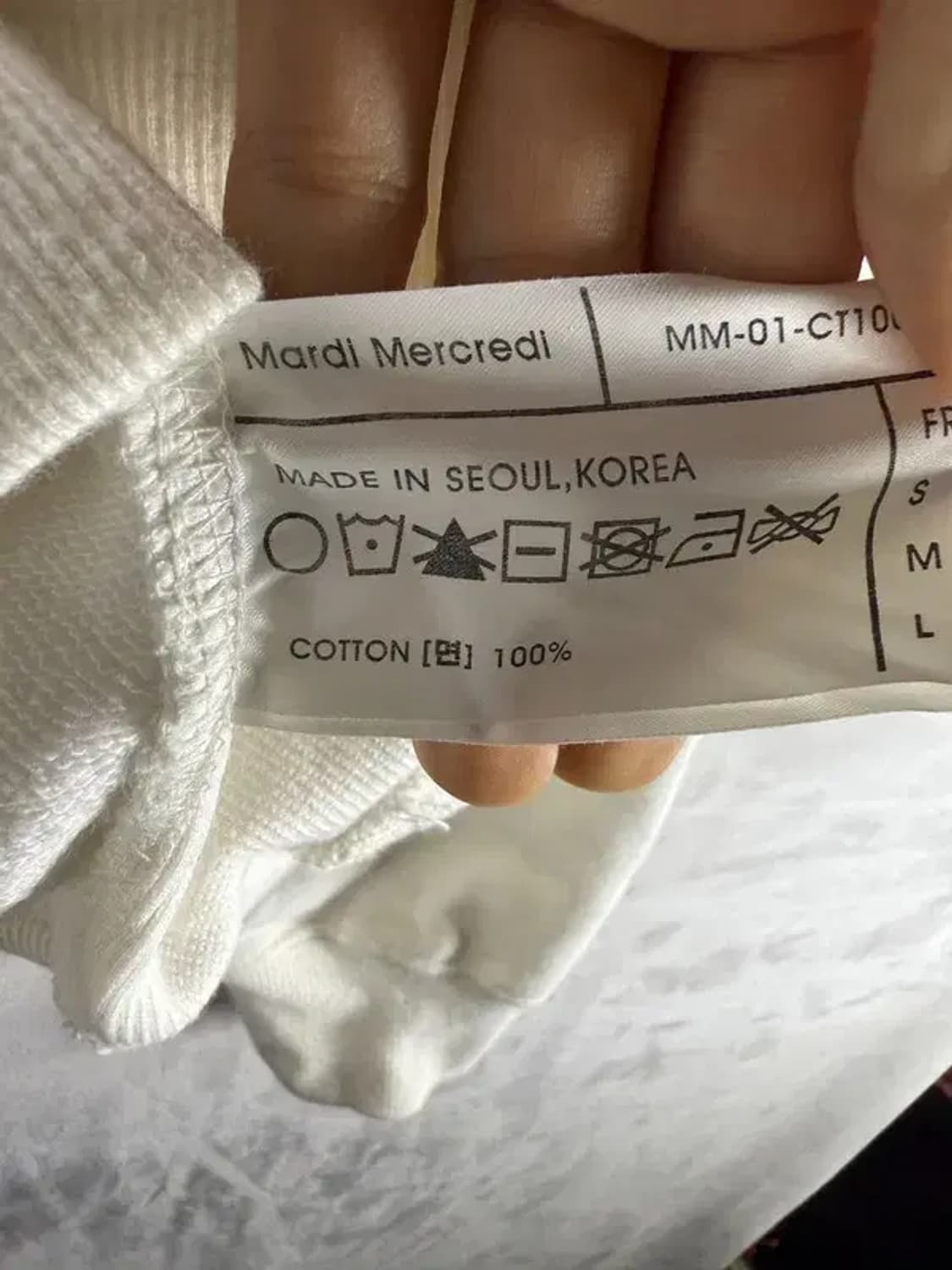 마르디메크르디 프린팅 맨투맨 [ SIZE: M ] 상품이미지7