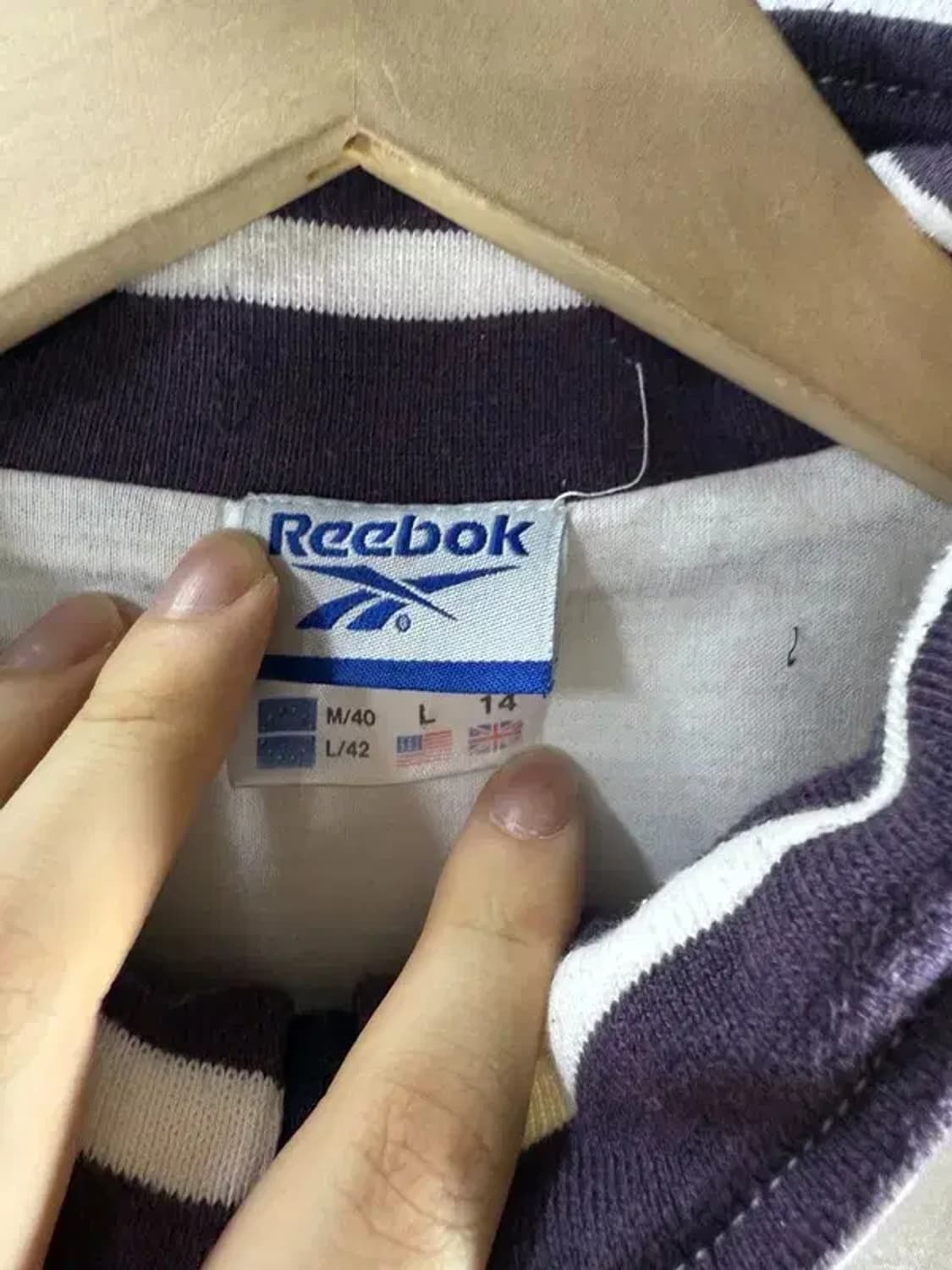 [ REEBOK ] 리복 배색 바람막이 [ SIZE: L ] 상품이미지8