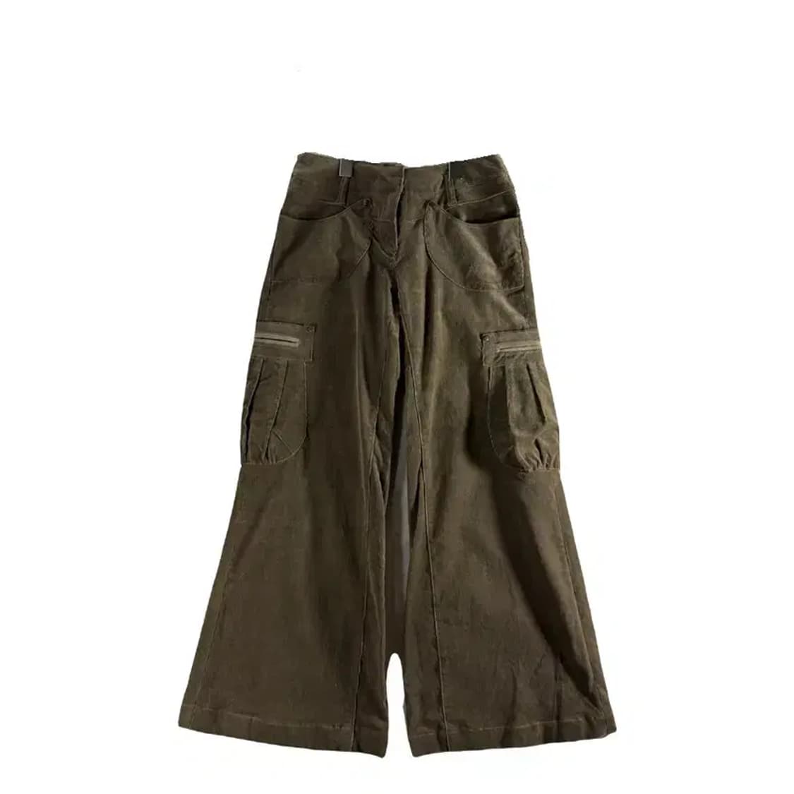 [ VTG ] 브라운 와이드 팬츠 [ SIZE: 55 ] 상품이미지1