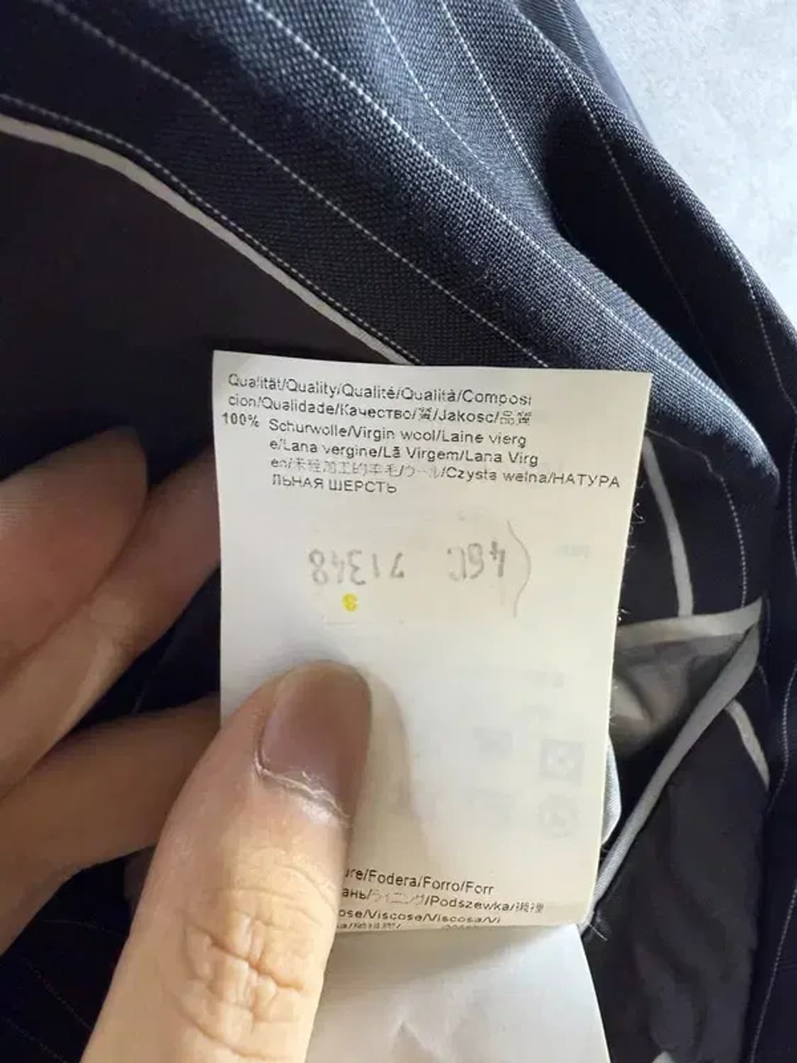 [ HUGO BOSS ] 휴고보스 블레이저 [ SIZE: S ] 상품이미지8
