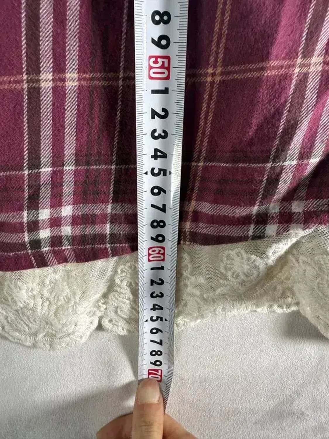 홀리스터 모리 체크 블라우스 [ SIZE: S ] 상품이미지4