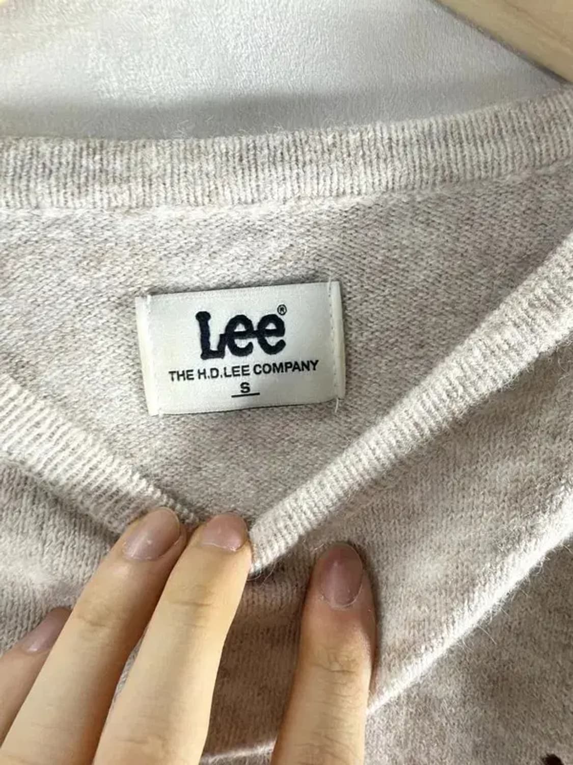 [ LEE ] 리 베이직 니트 [ SIZE: S ] 상품이미지5