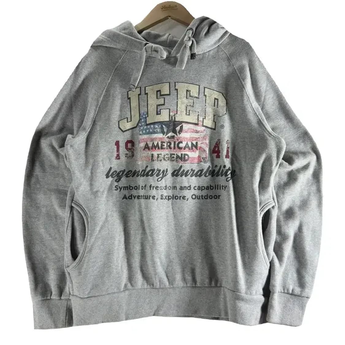 [ JEEP ] 지프 프린팅 후드티 [ SIZE: M(95) ] 상품이미지1