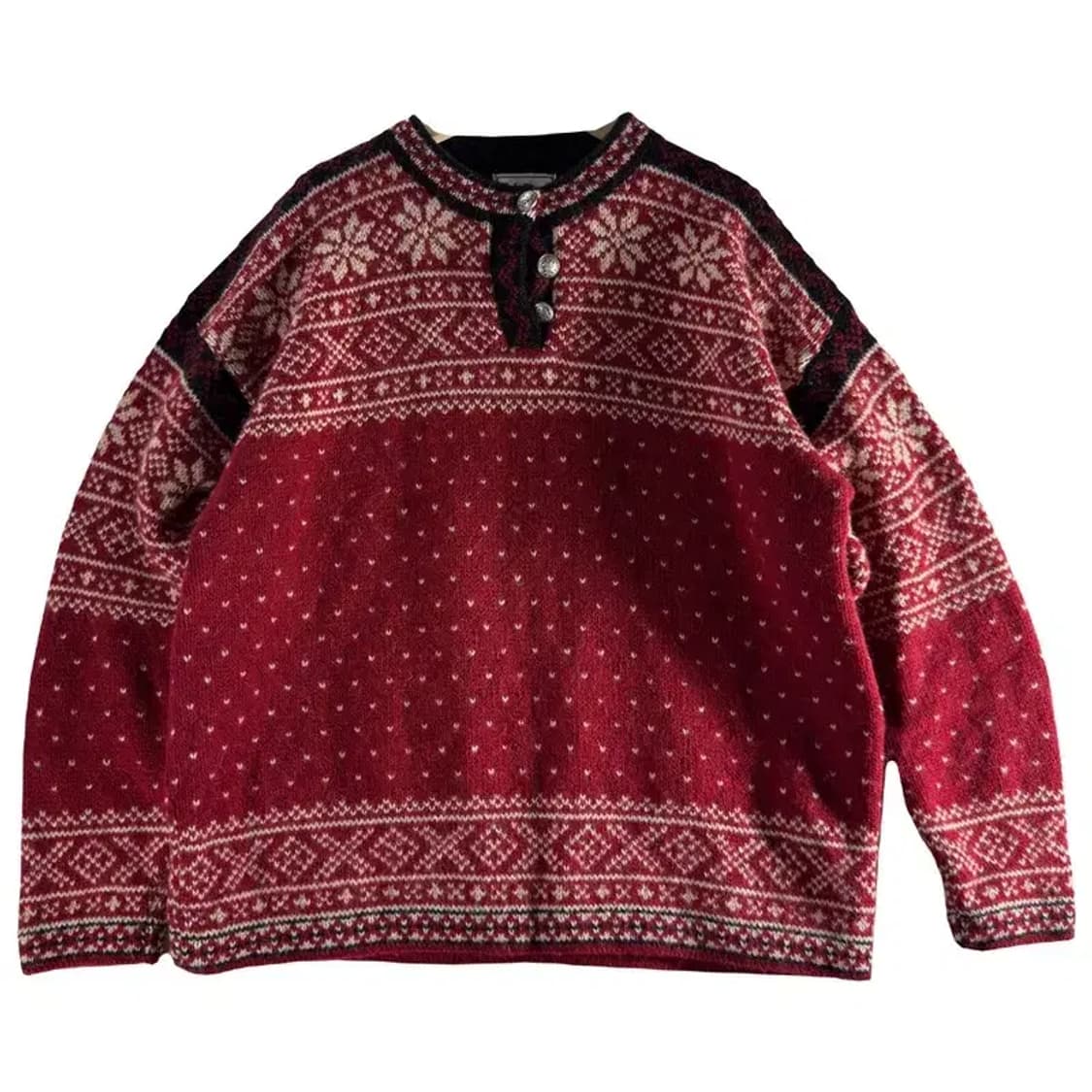 [ L.L.BEAN ] 엘엘빈 눈꽃 니트 [ SIZE: L ] 상품이미지1