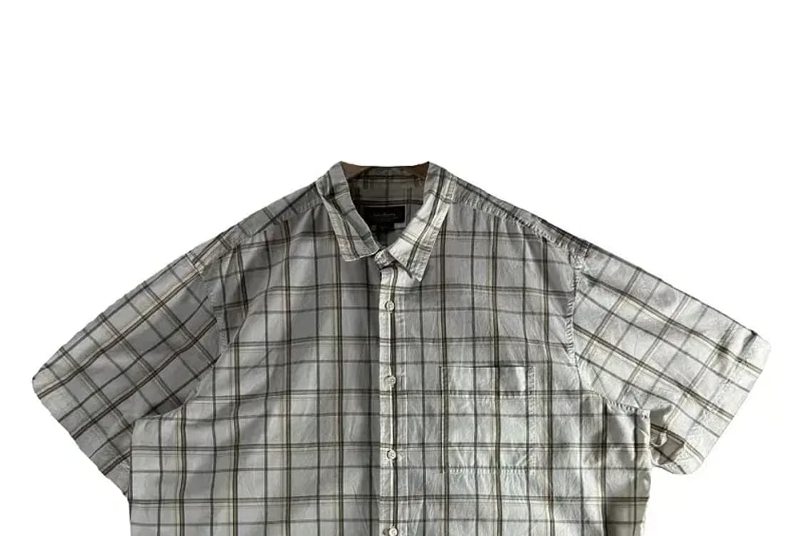 에디바우어 반팔 체크 셔츠 [ SIZE: XXL ] 상품이미지3