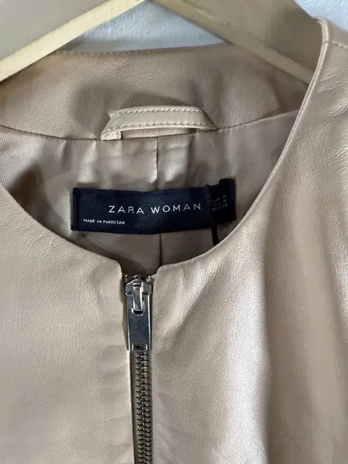 [ ZARA ] 자라 가죽자켓 [ SIZE: M ] 상품이미지5