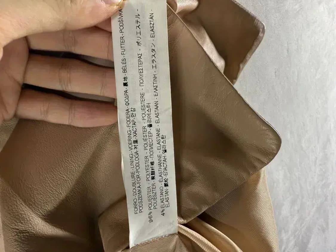 [ ZARA ] 자라 가죽자켓 [ SIZE: M ] 상품이미지7
