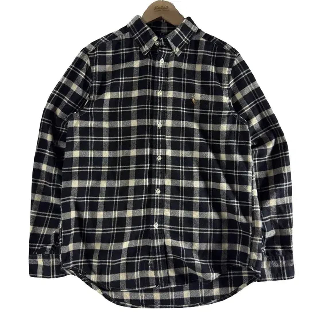 폴로 체크 셔츠 [ SIZE: L 14-16] 상품이미지1