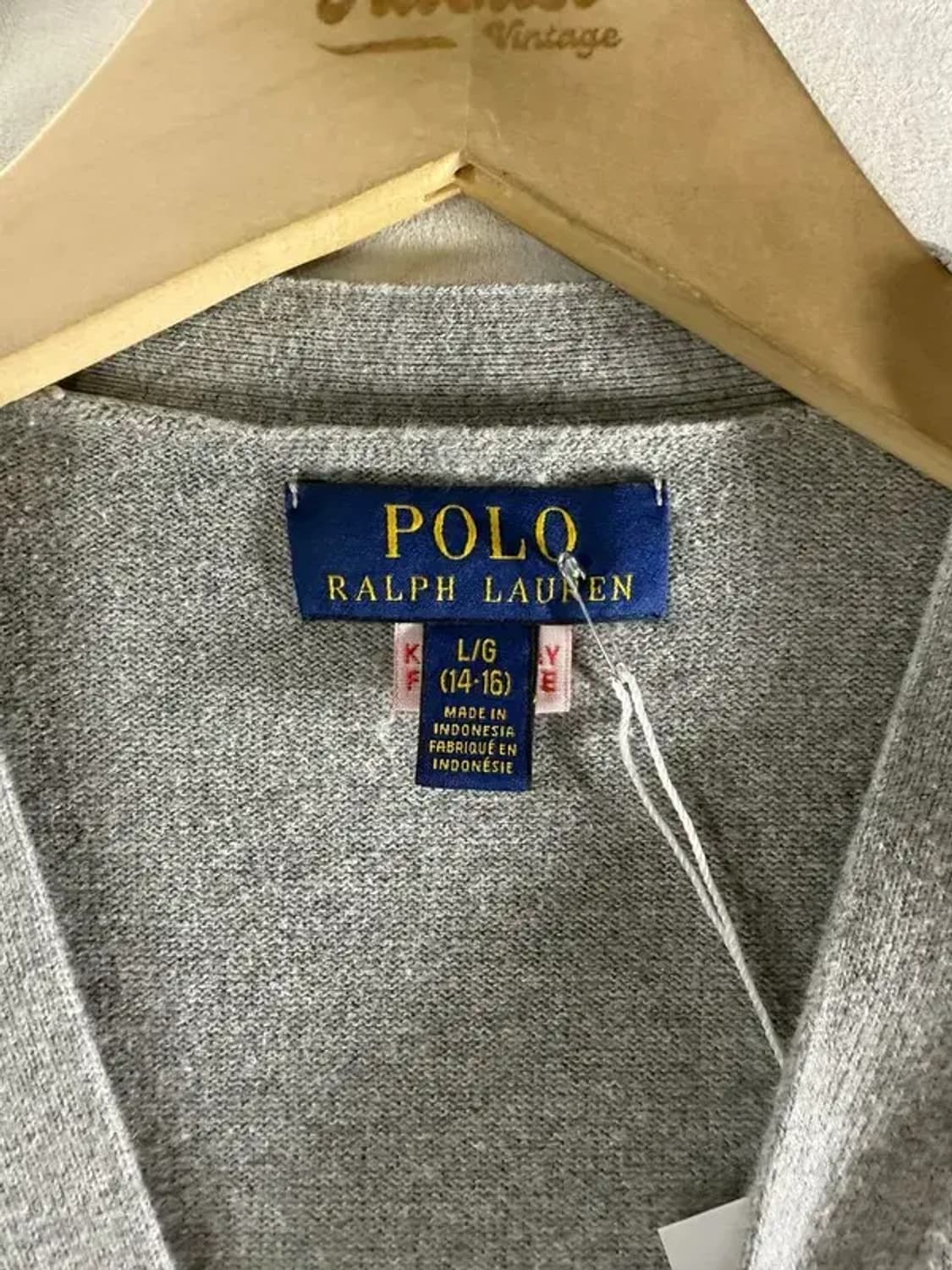 1389 [ RALPH LAUREN ] 폴로 가디건 [ SIZE: L ] 상품이미지6