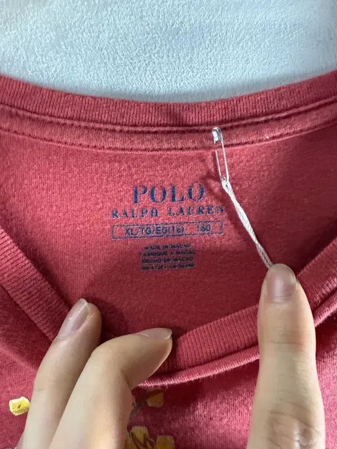 1390 [ POLO ] 폴로 베어 반팔 티 [ SIZE: XL ] 상품이미지3