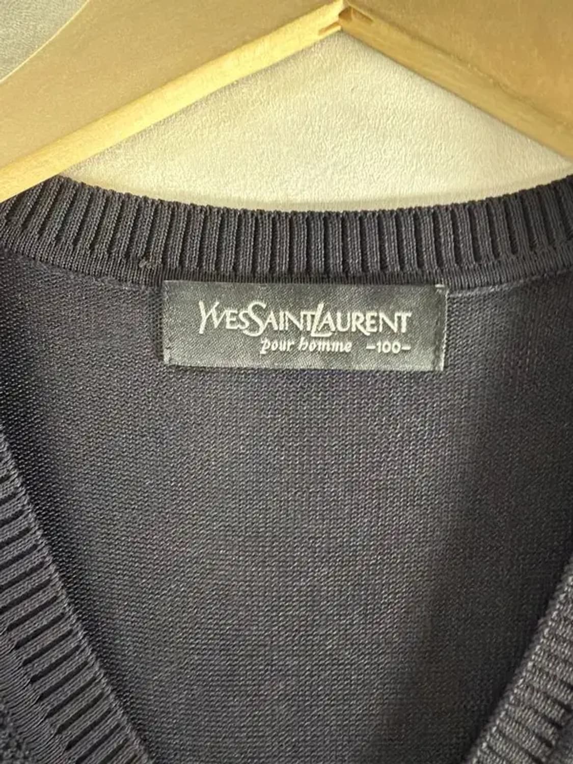 1372 [ YSL ] 라이센스 입생 니트 조끼 [ SIZE: 100 ] 상품이미지3