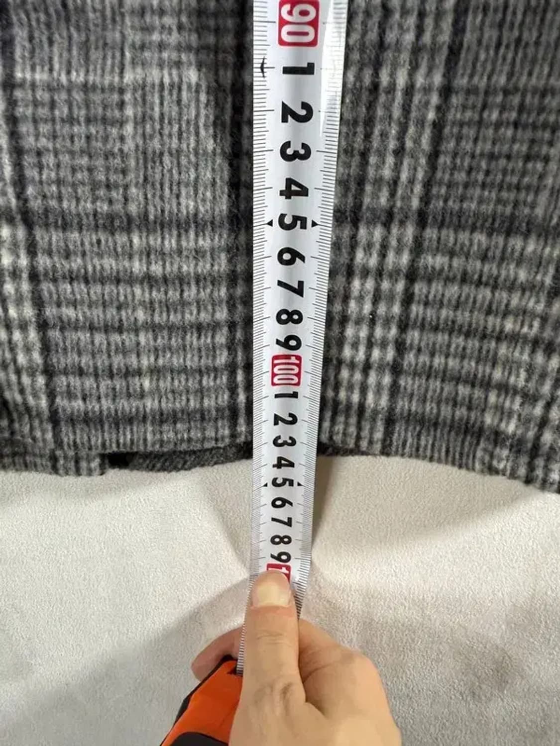 1375 [ THEORY ] 띠어리 체크 롱코트 [ SIZE: 2 ] 상품이미지5
