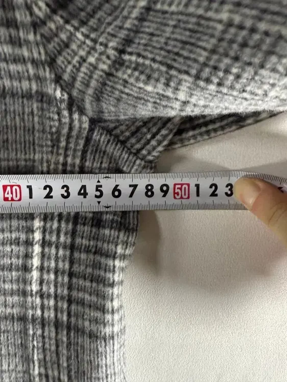 1375 [ THEORY ] 띠어리 체크 롱코트 [ SIZE: 2 ] 상품이미지7