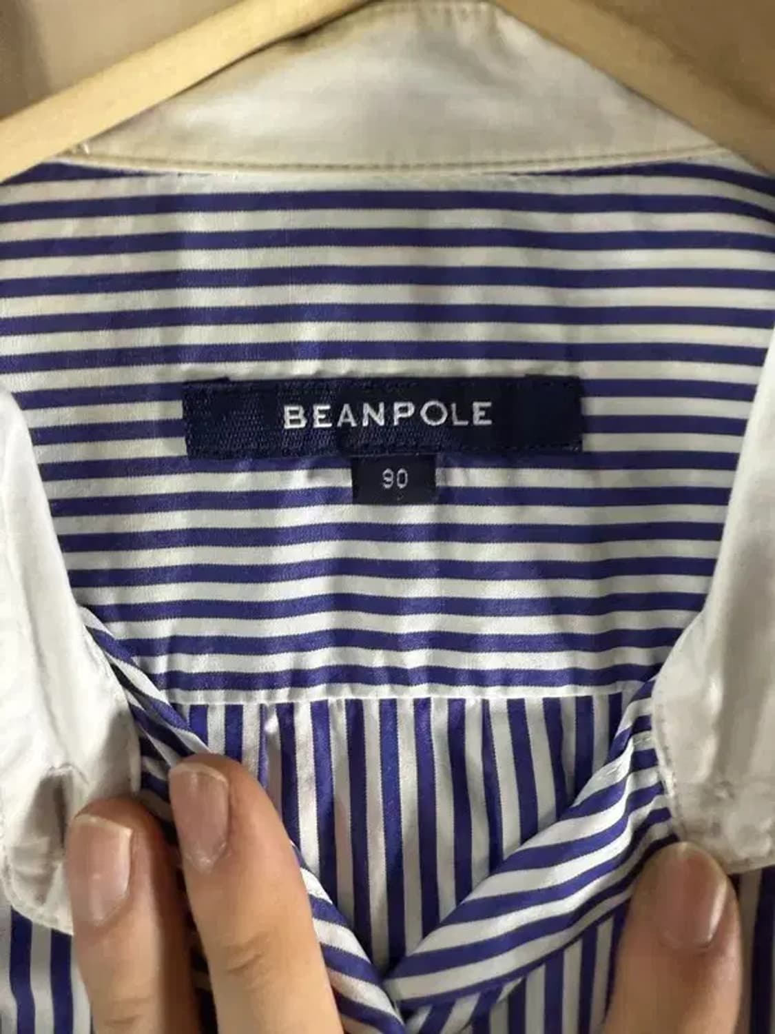1385 [ BEANPOLE ] 빈폴 셔츠 [ SIZE: 90 ] 상품이미지5