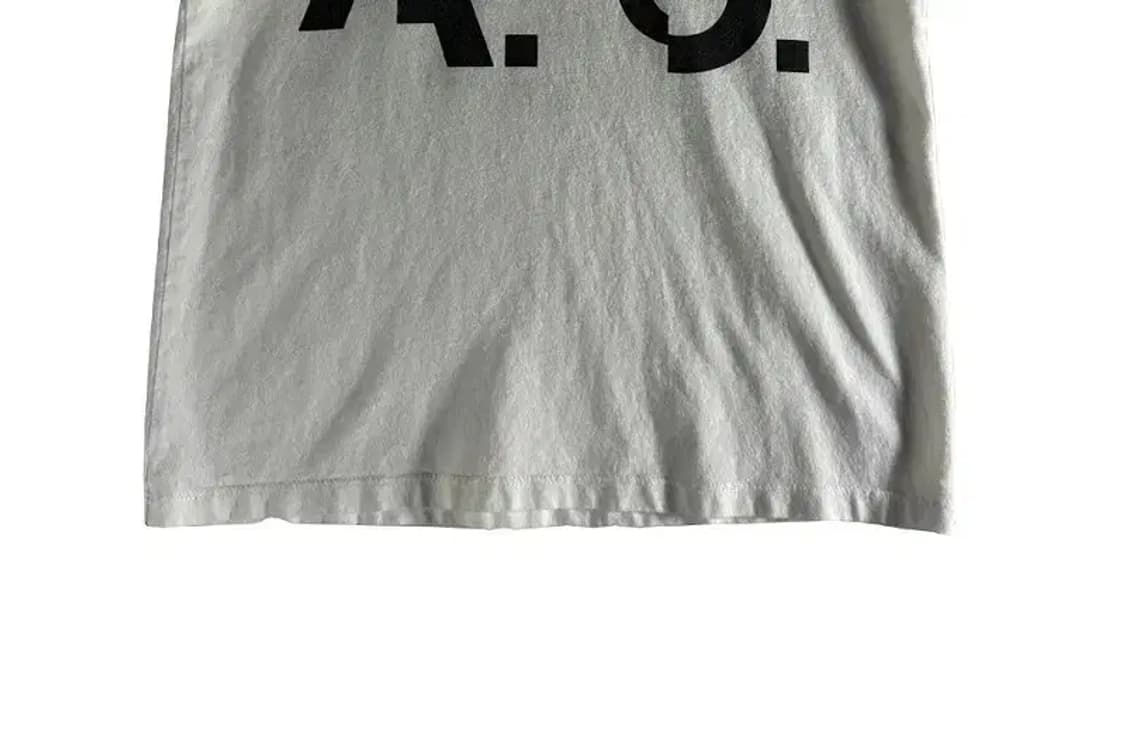 1393 [ A.P.C. ] 아페쎄 반팔 티 [ SIZE: XS ] 상품이미지4