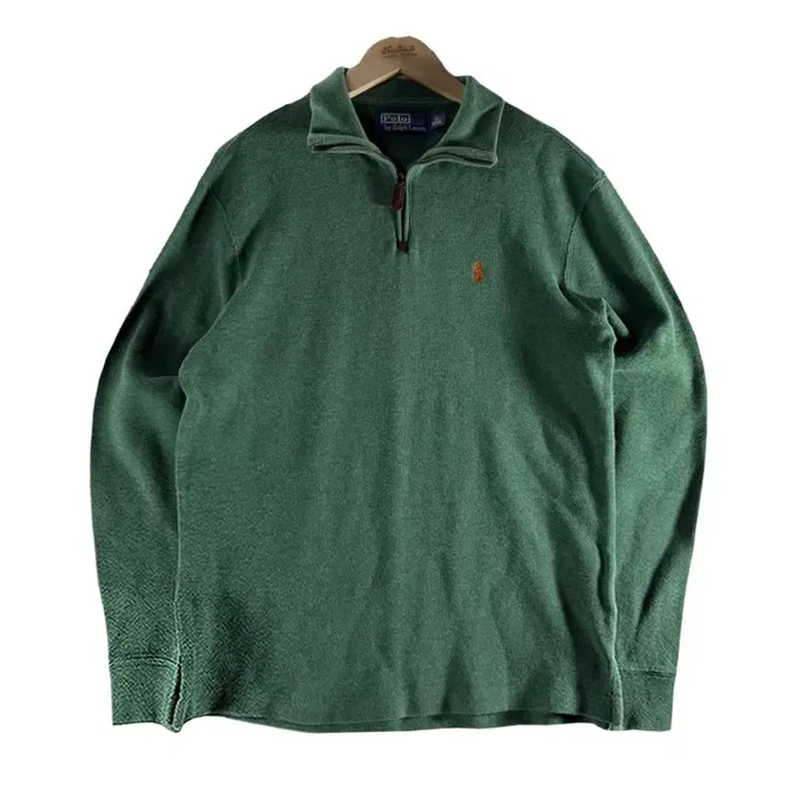 1420 [ POLO ] 폴로 반집업 니트 [ SIZE: XS ] 상품이미지1