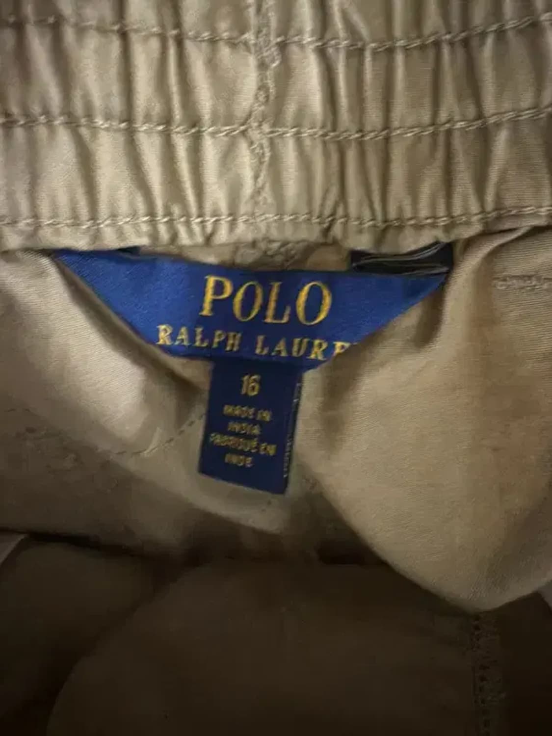 1442 [ POLO ]  폴로 코튼 반바지 [ SIZE: 16 ] 상품이미지9