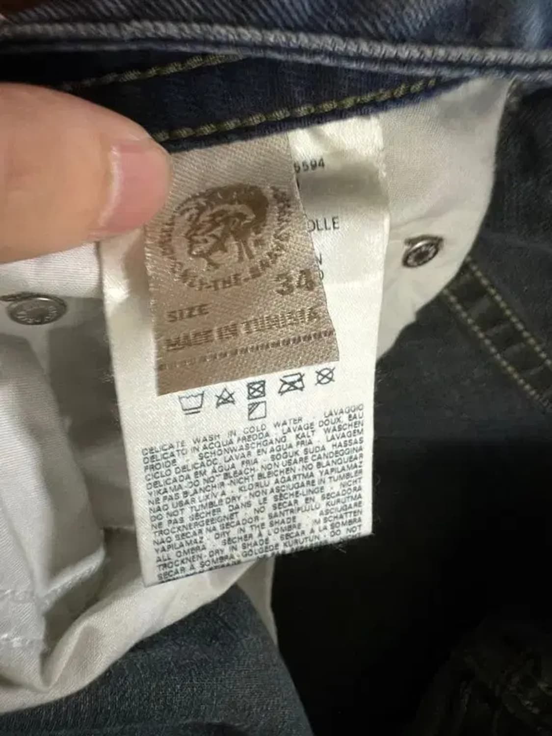 1445 [ DIESEL ] 새상품 디젤 청바지 [ SIZE: 34 ] 상품이미지9
