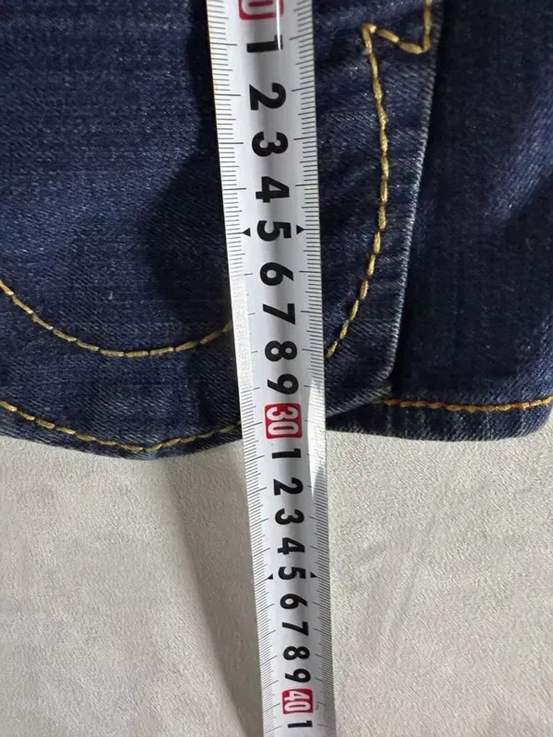 1446 트루릴리젼 미니 청스커트 [ SIZE: 29 ] 상품이미지3
