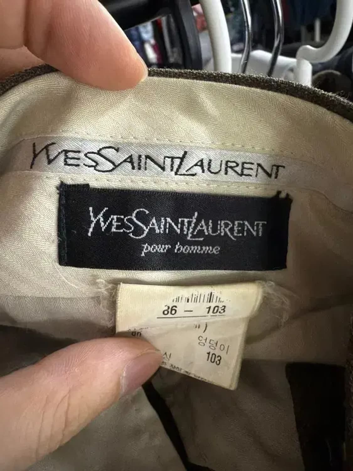 1447 [ YSL ] 입생로랑 바지 [ SIZE: 36 ] 상품이미지4