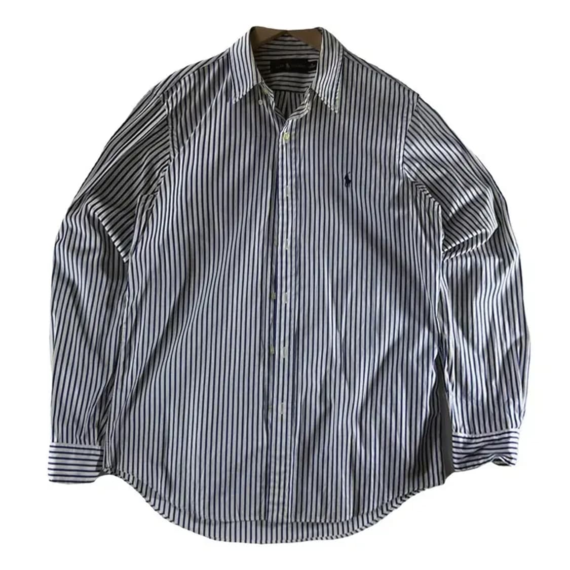 A1456 [ POLO ] 폴로 스트라이프셔츠 [ SIZE: M ] 상품이미지1