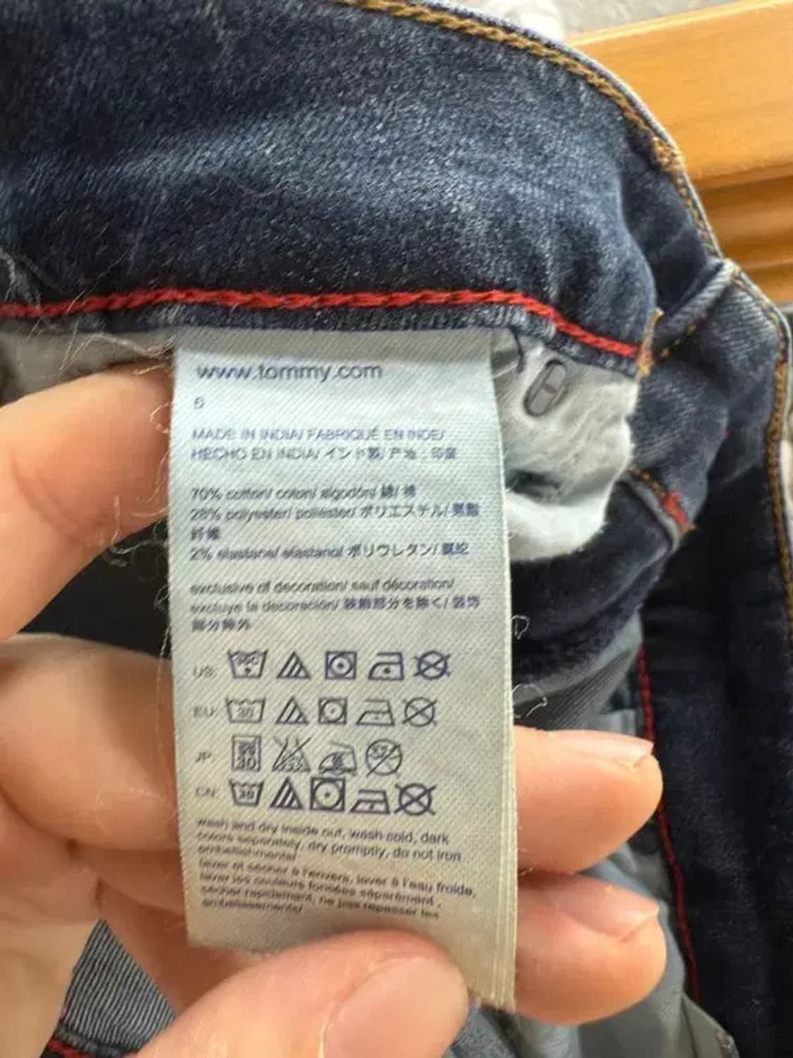 A1483 타미힐피거 스팽글 청바지 [ SIZE: 32 ] 상품이미지9