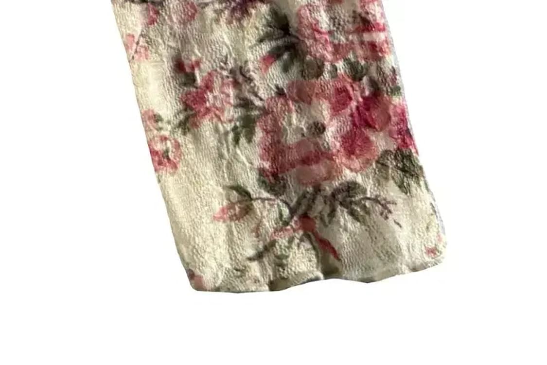 A1487 데님서플라이 플라워 시스루 블라우스 [ SIZE: M ] 상품이미지3