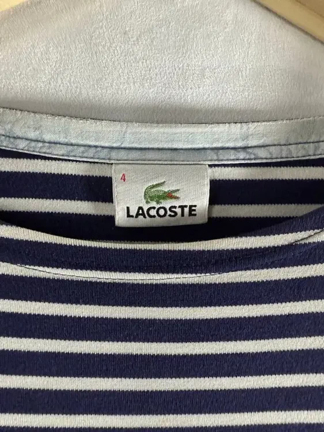 A1509 [ LACOSTE ] 라코스테 긴팔 티 [ SIZE: 4 ] 상품이미지7