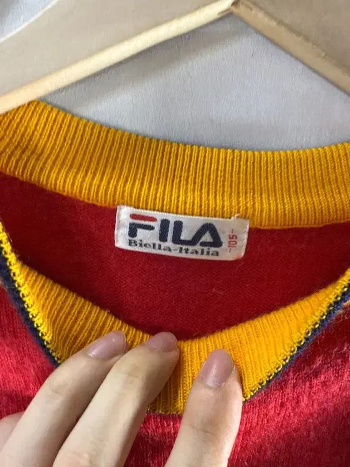 A1504 [ FILA ] 올드 휠라 니트 [ SIZE: 105 ] 상품이미지5