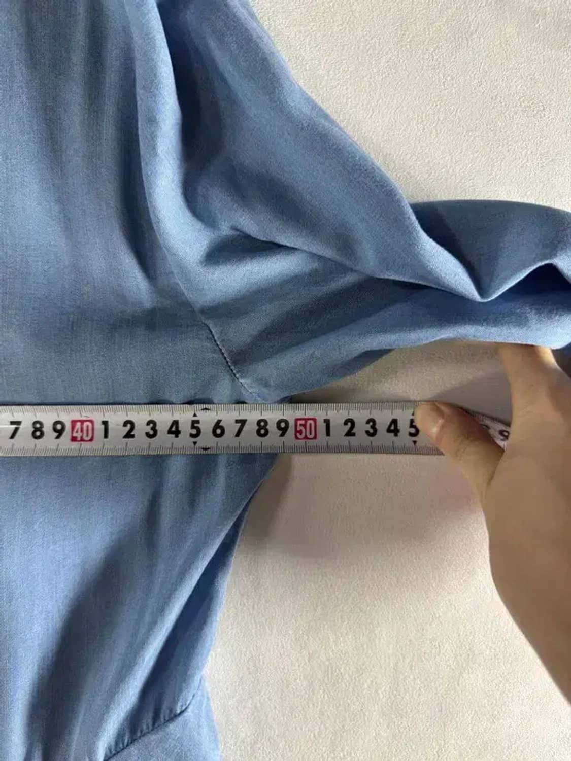 A1502 [ ZARA ] 자라 셔링 블라우스 [ SIZE: L ] 상품이미지7
