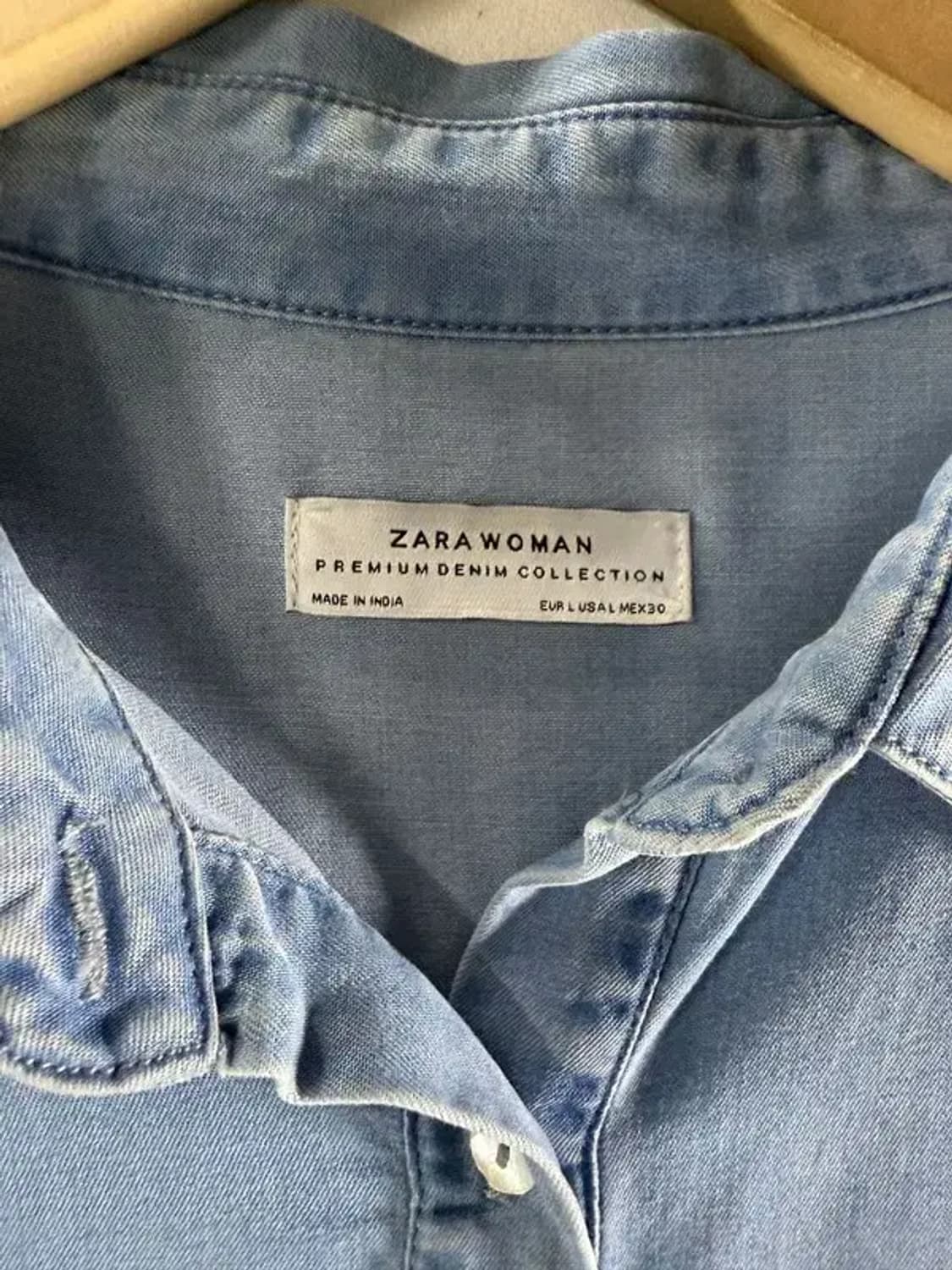 A1502 [ ZARA ] 자라 셔링 블라우스 [ SIZE: L ] 상품이미지8