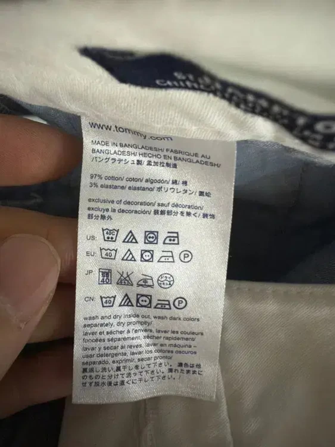 A1529 새상품 타미힐피거 바지 [ SIZE: 0 ] 상품이미지8