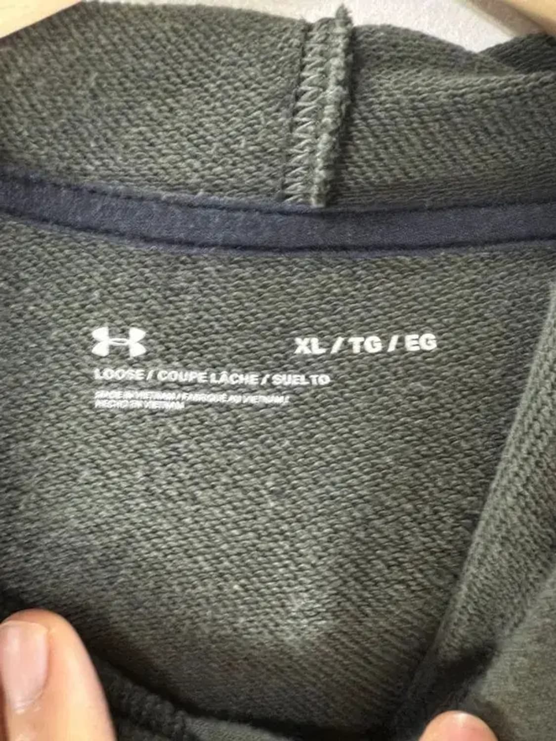 A1511 언더아머 카키 후드티 [ SIZE: XL ] 상품이미지5