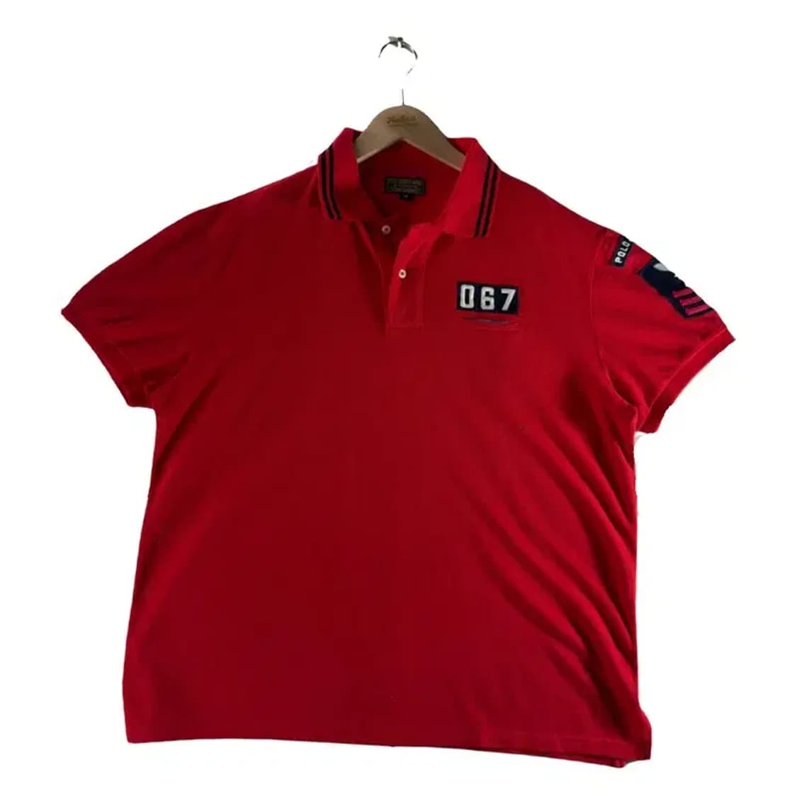 A1484 [ POLO ] 폴로진스 카라 반팔티 [ SIZE: M ] 상품이미지1