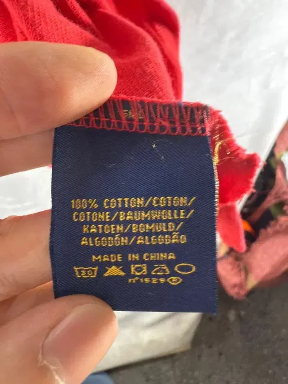 A1484 [ POLO ] 폴로진스 카라 반팔티 [ SIZE: M ] 상품이미지7