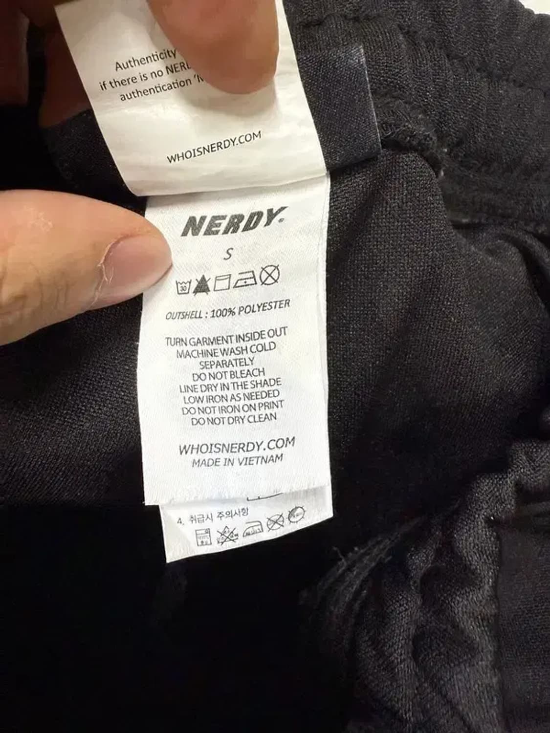 A1500 [ NERDY ] 널디 트랙팬츠 [ SIZE: S ] 상품이미지7