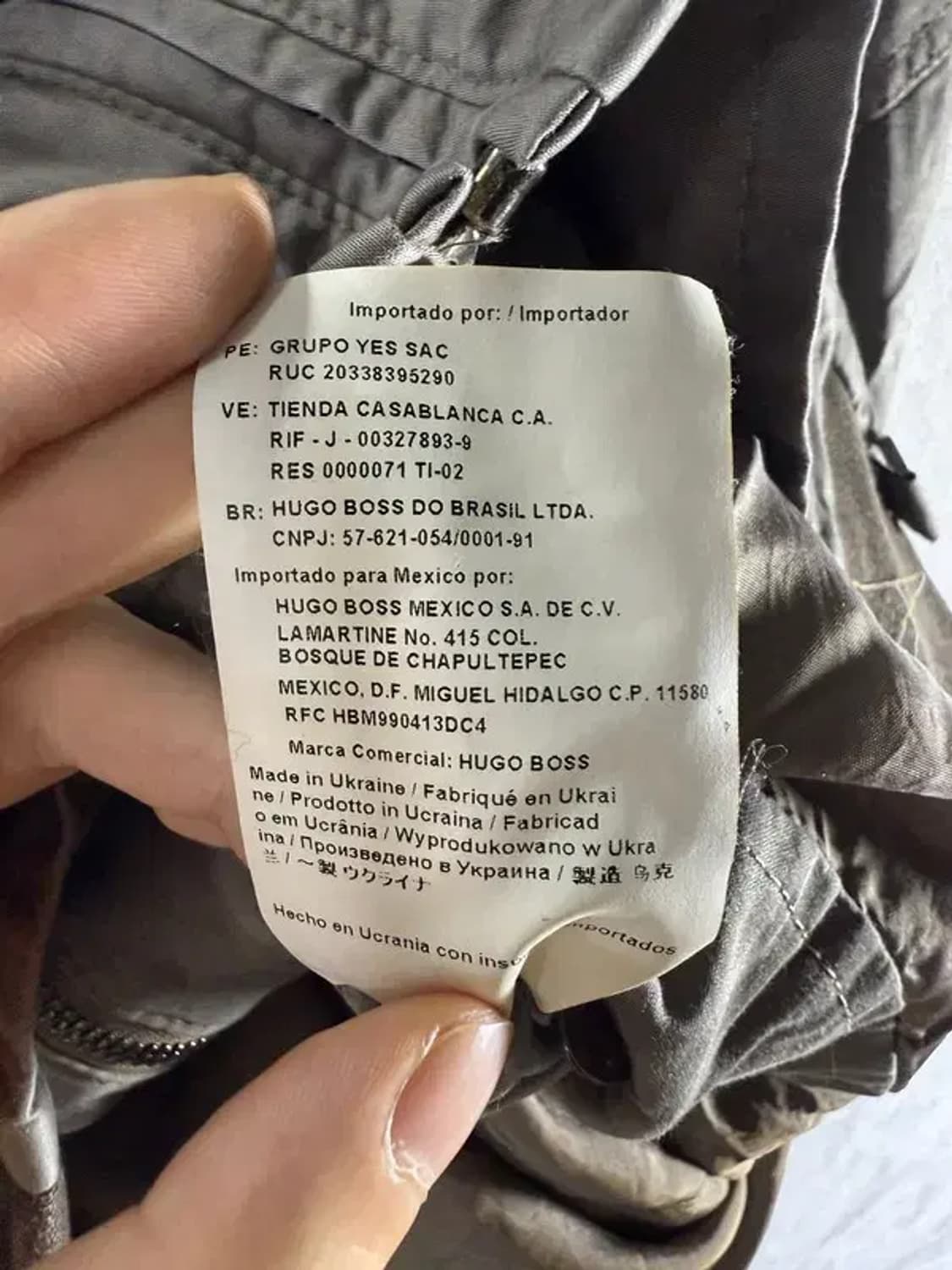 A1560 [ HUGO BOSS ] 휴고보스 자켓 [ SIZE: L] 상품이미지7