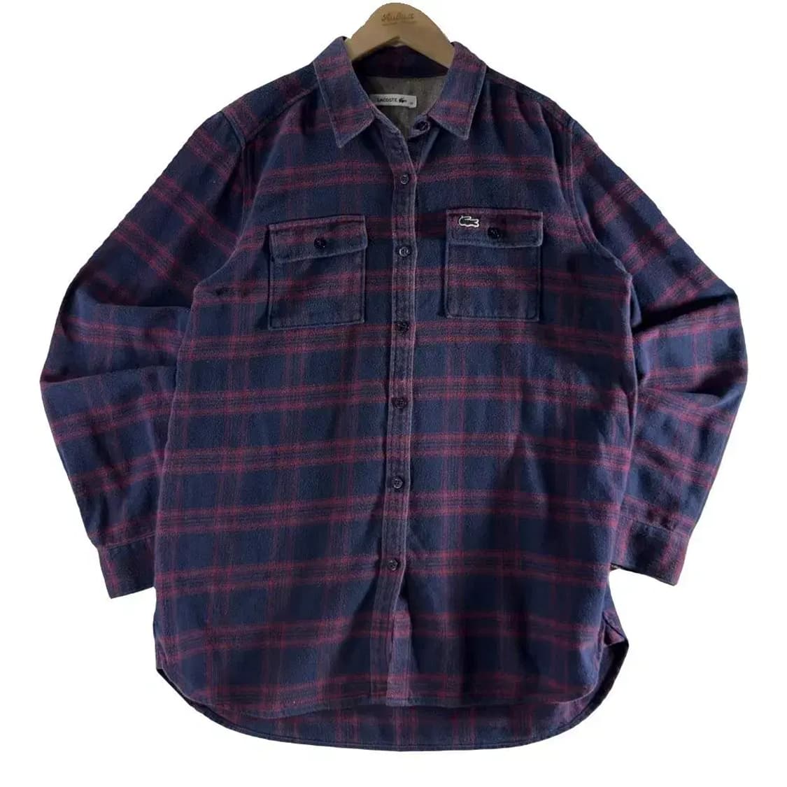 A1544 라코스테 체크 셔츠 [ SIZE: 38 ] 상품이미지1